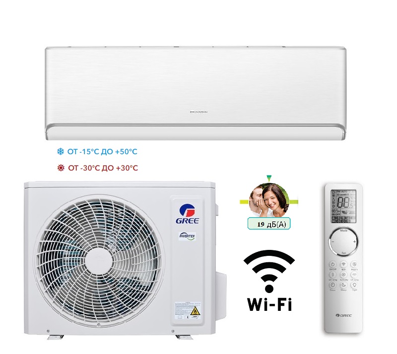 GREE GWH09AVCXB-K6DNA1B AIRY Inverter White