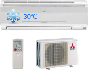 Mitsubishi Electric MS-GF25VA / MU-GF25VA  -30°С (с зимним комплектом)