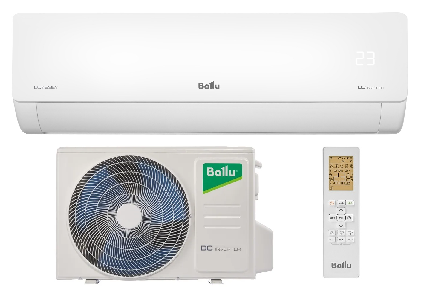 BALLU BSOI-12HN8/ERP Odyssey Pro ERP Full DC Inverter