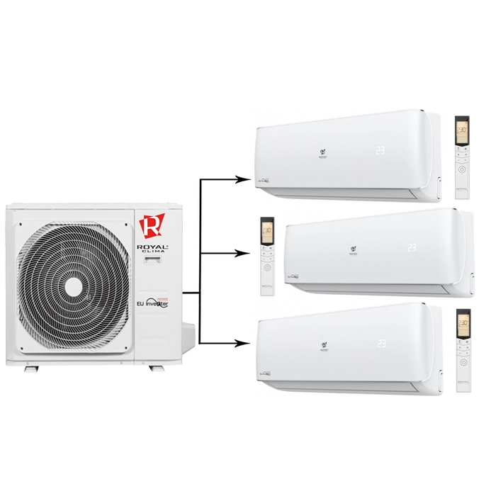 Royal Clima 3RFM-21HN/OUT + RCI-TM09HN*3