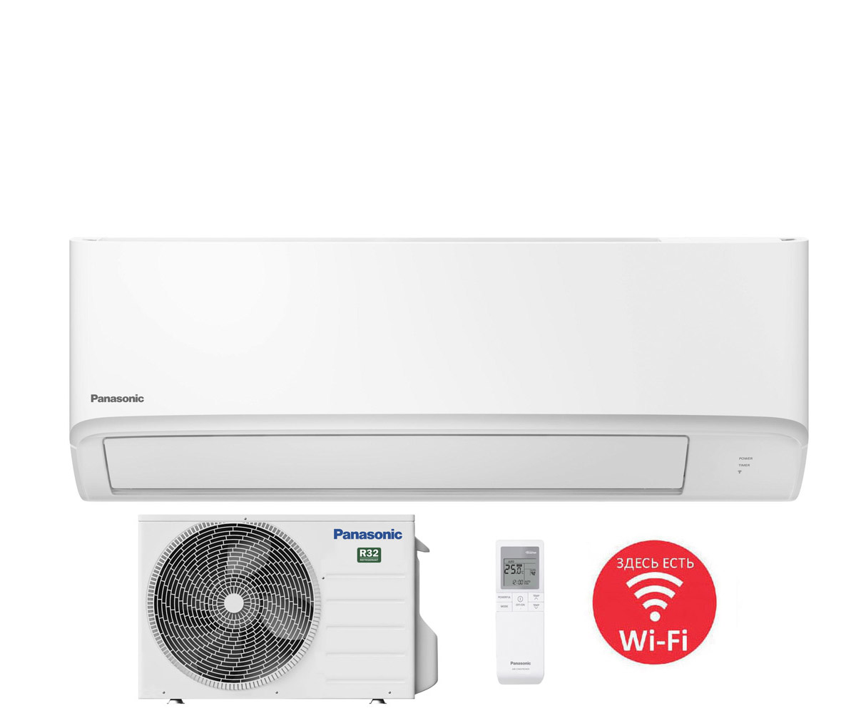 Panasonic CS-TZ25WKEW/CU-TZ25WKE Super-Compact Inverter