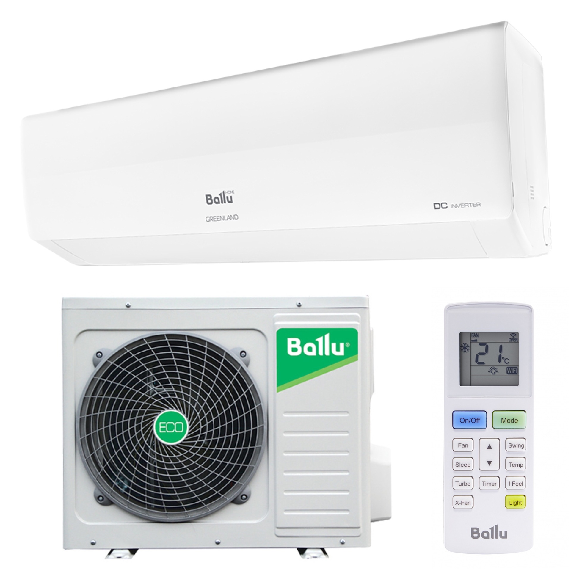 BALLU BSGRI-24HN8_22Y  Greenland DC inverter