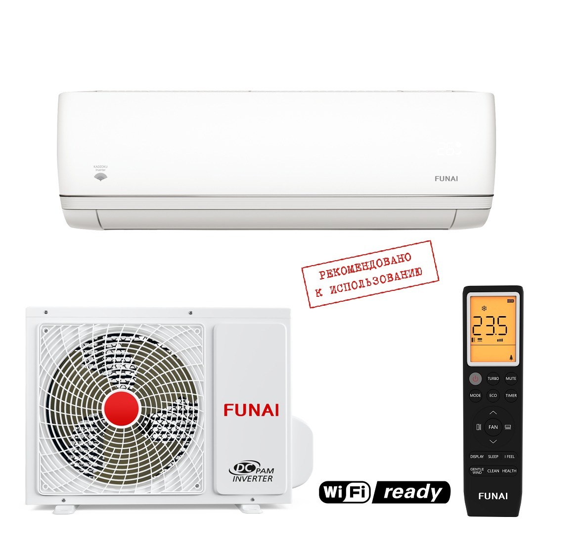 FUNAI RAC-I-KD25HP.D01 KADZOKU Inverter